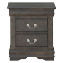 Calgary Furniture Emporium Louis Philippe 2-Drawer Nightstand 26793 IMAGE 3
