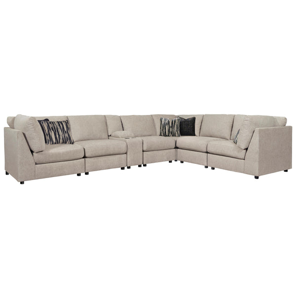  Signature Design by Ashley Kellway Fabric 7 pc Sectional 9870777/9870746/9870757/9870746/9870777/9870746/9870777 IMAGE 1