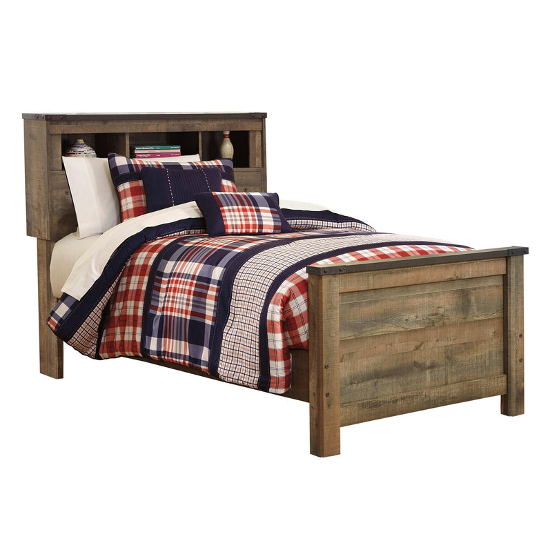  Signature Design by Ashley Trinell B446B21 Twin Bookcase Bed IMAGE 1