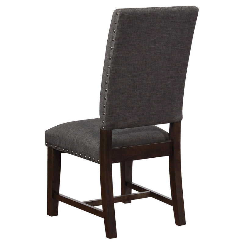 Coaster Furniture Twain 109142 Upholstered Dining Side Chair - Warm Grey IMAGE 6