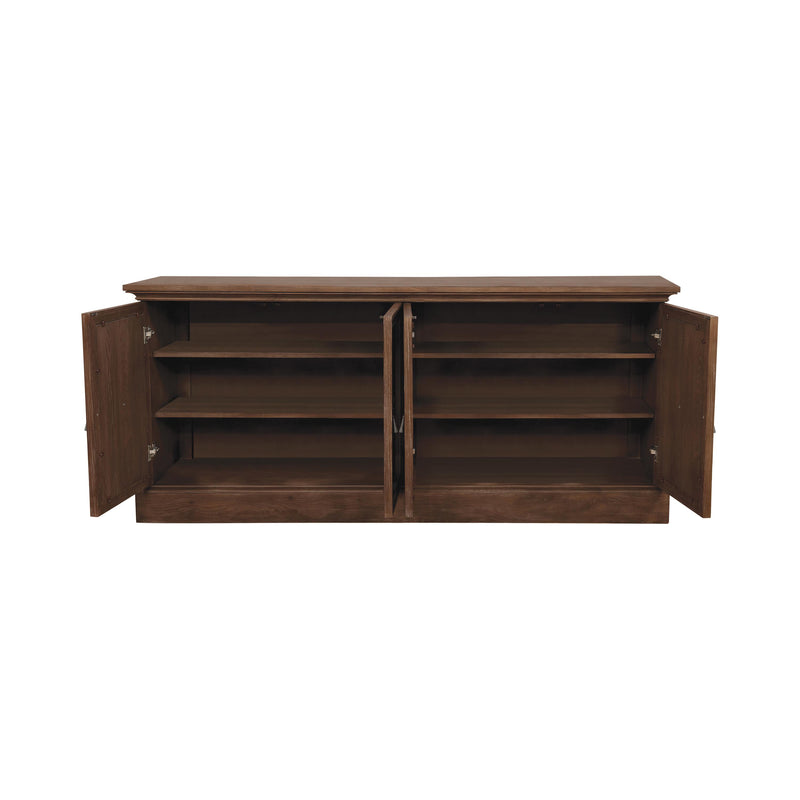 Coaster Furniture Brockway 110315 4-door Dining Sideboard Buffet Cabinet - Antique Java IMAGE 1