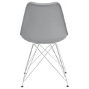 Coaster Furniture Juniper 110262 Polypropylene Dining Side Chair - Grey IMAGE 6
