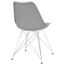 Coaster Furniture Juniper 110262 Polypropylene Dining Side Chair - Grey IMAGE 7