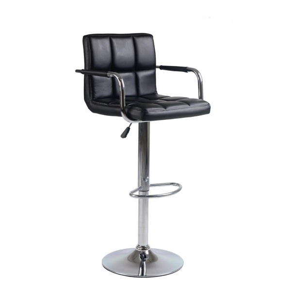 IFDC Adjustable Height Stool ST 7730-BK IMAGE 1