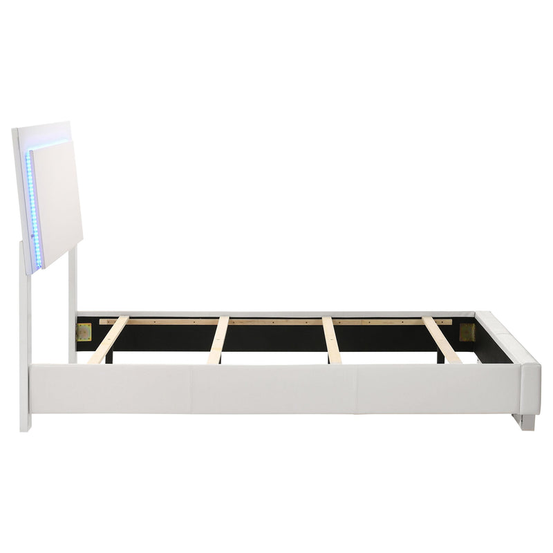 Coaster Furniture Felicity 203500T Wood Twin LED Panel Bed - White High Gloss IMAGE 10