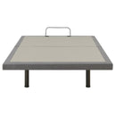 Coaster Furniture Negan 350132TL Twin Extra Long Adjustable Bed Base - Grey and Black IMAGE 4