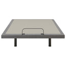 Coaster Furniture Negan 350132F Full Adjustable Bed Base - Grey and Black IMAGE 3