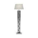Coaster Furniture Carmen 920140 65-inch Empire Mirrored Acrylic Floor Lamp - Silver IMAGE 2