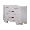 Coaster Furniture Jessica 202992/202992P 2-Drawer Nightstand with Back Panel IMAGE 3