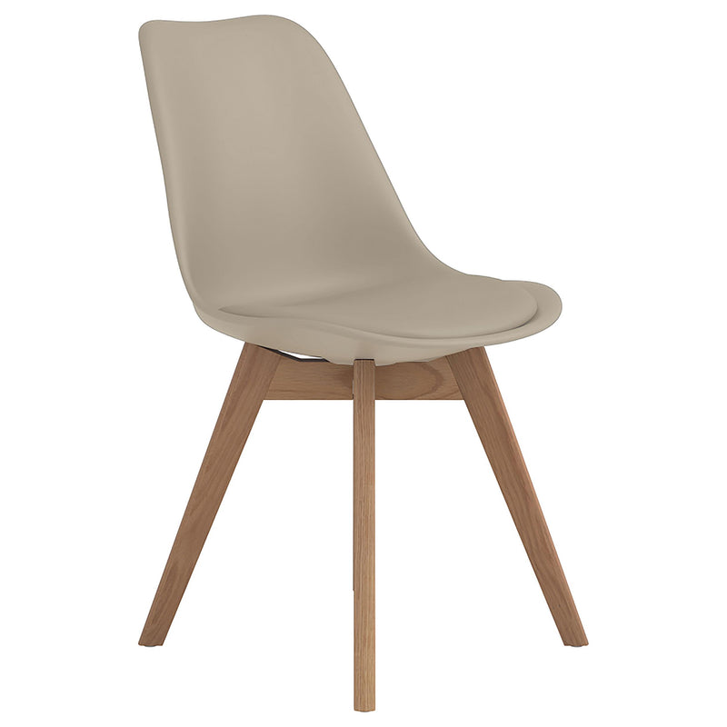 Coaster Furniture Caballo 110152 Polypropylene Dining Side Chair - Tan IMAGE 1