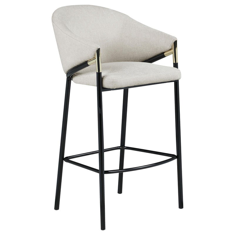 Coaster Furniture Chadwick 183437 Fabric Upholstered Bar Chair - Beige IMAGE 1