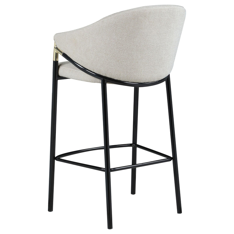 Coaster Furniture Chadwick 183437 Fabric Upholstered Bar Chair - Beige IMAGE 5