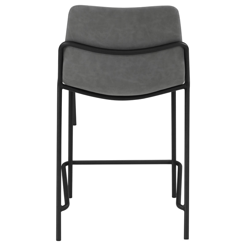Coaster Furniture Earnest 183452 Upholstered Counter Chair - Grey IMAGE 6