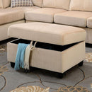Calgary Furniture Emporium Belville Fabric Storage Ottoman 52708 IMAGE 2