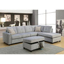 Calgary Furniture Emporium Belville Fabric Storage Ottoman 52708 IMAGE 3