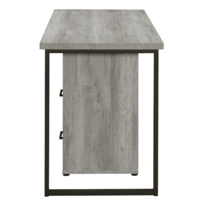 Coaster Furniture Hertford 804462 59-inch L-Shape Computer Desk - Grey Driftwood IMAGE 8