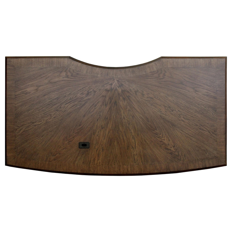 Coaster Furniture Hartshill 881281 72-inch 7-Drawer Executive Desk - Burnished Oak IMAGE 10