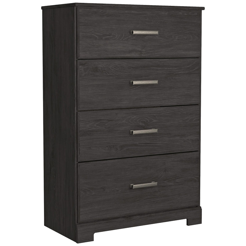 Signature Design by Ashley Belachime B2589-44 Four Drawer Chest IMAGE 2