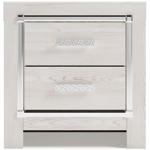 Signature Design by Ashley Altyra B2640-92 Two Drawer Night Stand IMAGE 1