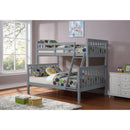 IFDC B 102 - G Single/Double Bunk Bed - Grey IMAGE 1