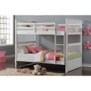 IFDC Kids Beds Bunk Bed B 123-W/B-DR-W IMAGE 1