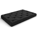 IFDC Futon Mattress 8" A Superior Futon Mattress- Black IMAGE 1