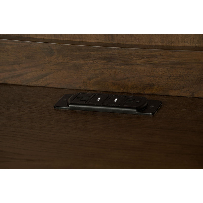 Coaster Furniture Hartshill 881283 66-inch 5-Drawer Credenza with Hutch - Burnished Oak IMAGE 14