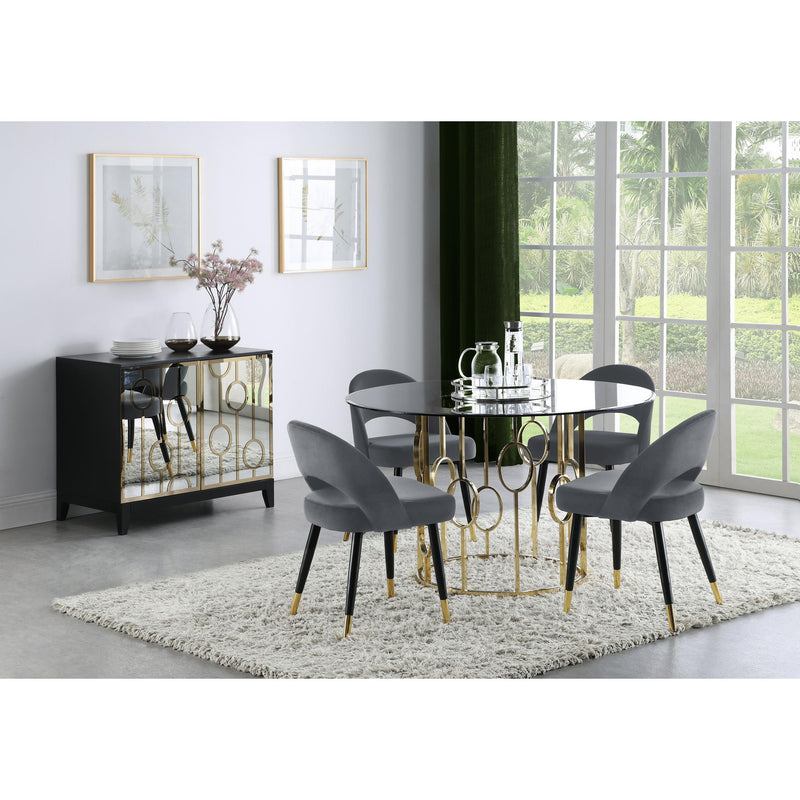 Coaster Furniture Lindsey 192542 Upholstered Dining Side Chair - Grey IMAGE 10