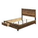 Calgary Furniture Emporium Morales King Panel Bed with Storage 28587EK IMAGE 2