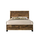 Calgary Furniture Emporium Morales Queen Panel Bed with Storage 28590Q IMAGE 3