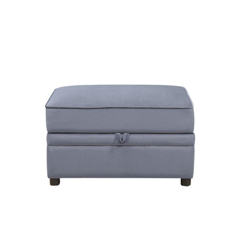 Calgary Furniture Emporium Bois II Fabric Storage Ottoman 53307 IMAGE 2