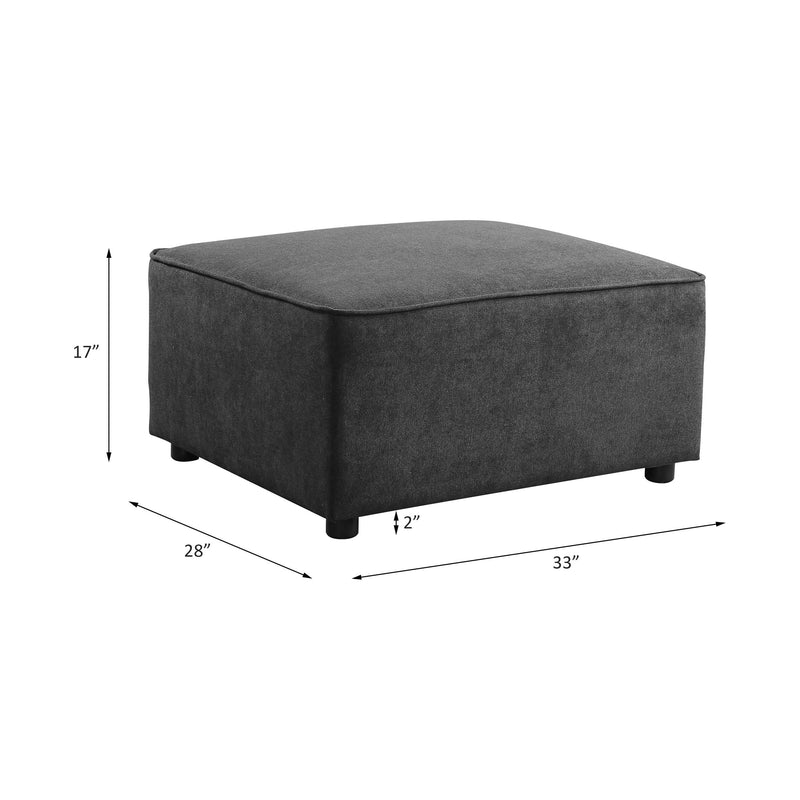 Calgary Furniture Emporium Silvester Fabric Ottoman 56876 IMAGE 2