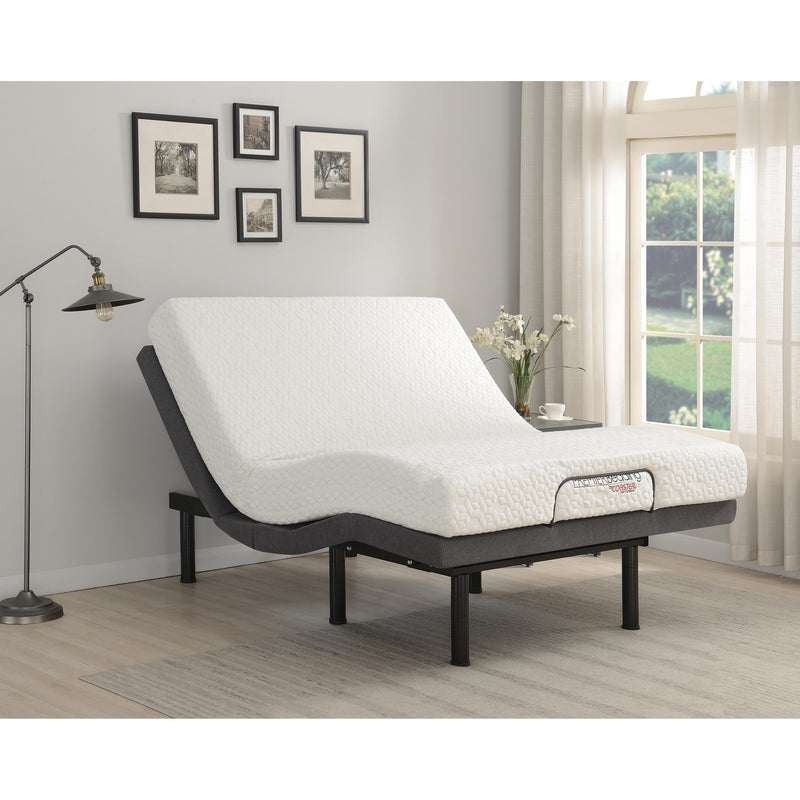 Coaster Furniture Negan 350132KW California King Adjustable Bed Base - Grey and Black IMAGE 12