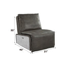 Calgary Furniture Emporium Metier Power Leather Recliner 59940 IMAGE 11