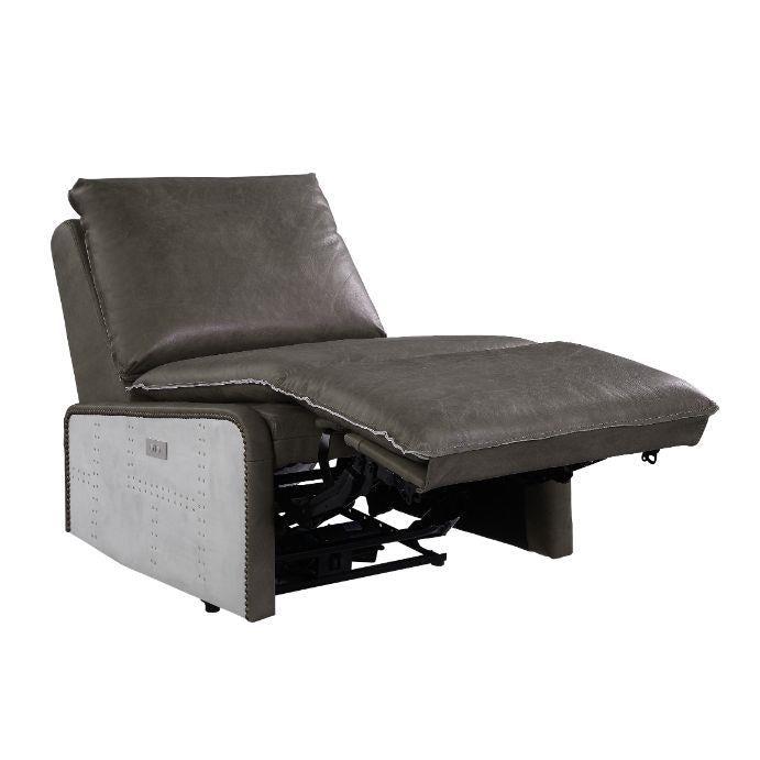 Calgary Furniture Emporium Metier Power Leather Recliner 59940 IMAGE 3