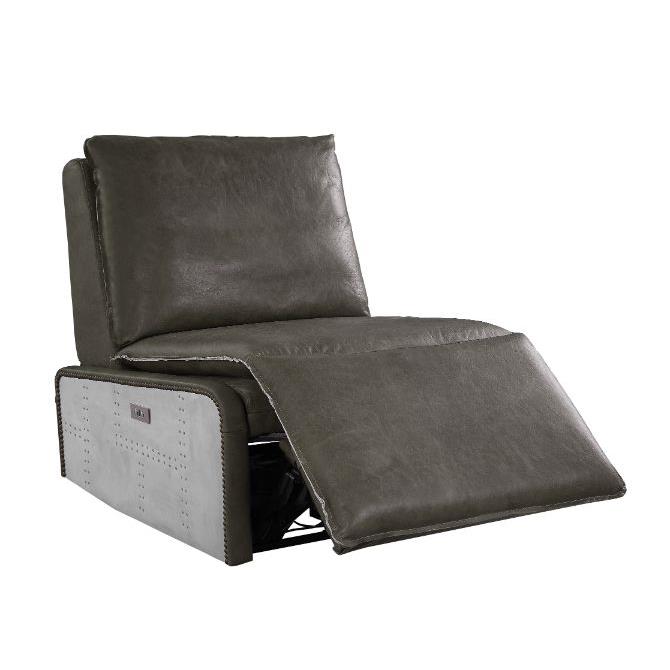 Calgary Furniture Emporium Metier Power Leather Recliner 59940 IMAGE 4