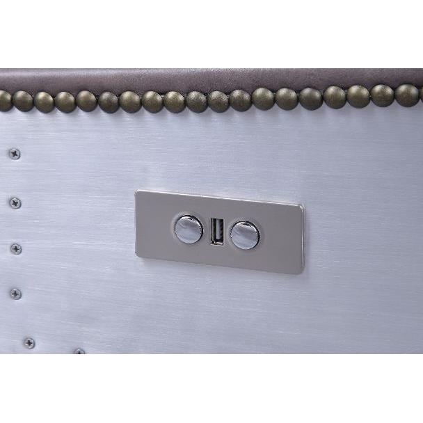 Calgary Furniture Emporium Metier Power Leather Recliner 59940 IMAGE 5