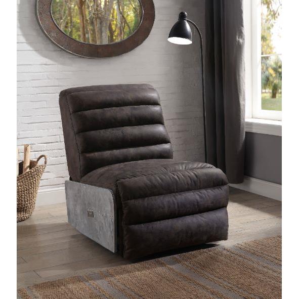 Calgary Furniture Emporium Okzuil Power Leather Recliner 59941 IMAGE 7