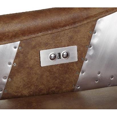 Calgary Furniture Emporium Qalurne Power Leather Recliner 59942 IMAGE 7