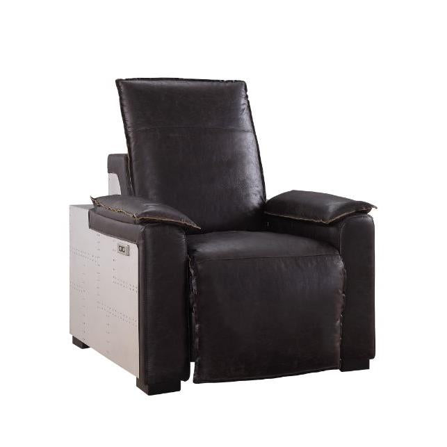 Calgary Furniture Emporium Misezon Power Leather Recliner 59943 IMAGE 1
