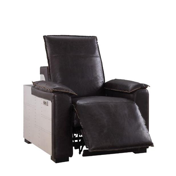 Calgary Furniture Emporium Misezon Power Leather Recliner 59943 IMAGE 7