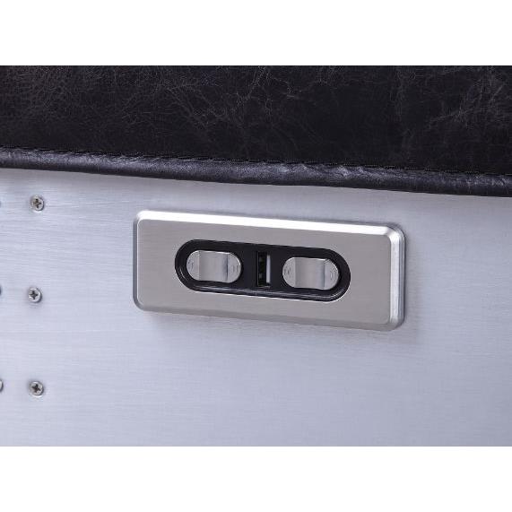 Calgary Furniture Emporium Misezon Power Leather Recliner 59943 IMAGE 8