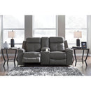 Signature Design by Ashley Jesolo 8670594C Double Reclining Loveseat with Console IMAGE 3