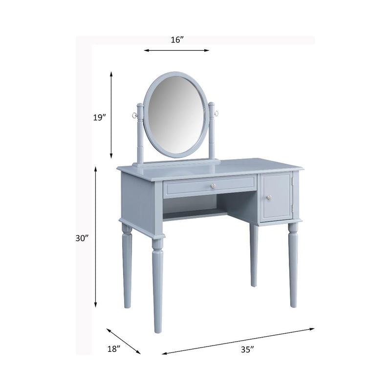 Calgary Furniture Emporium Rabila 1-Drawer Vanity Set 90610 IMAGE 6