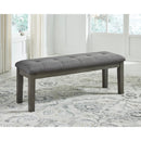 Signature Design by Ashley Hallanden D589-00 Large Upholstered Dining Room Bench IMAGE 4