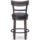 Signature Design by Ashley Caitbrook D388-224 Upholstered Swivel Barstool IMAGE 4