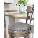 Signature Design by Ashley Caitbrook D388-230 Tall Upholstered Swivel Barstool IMAGE 6