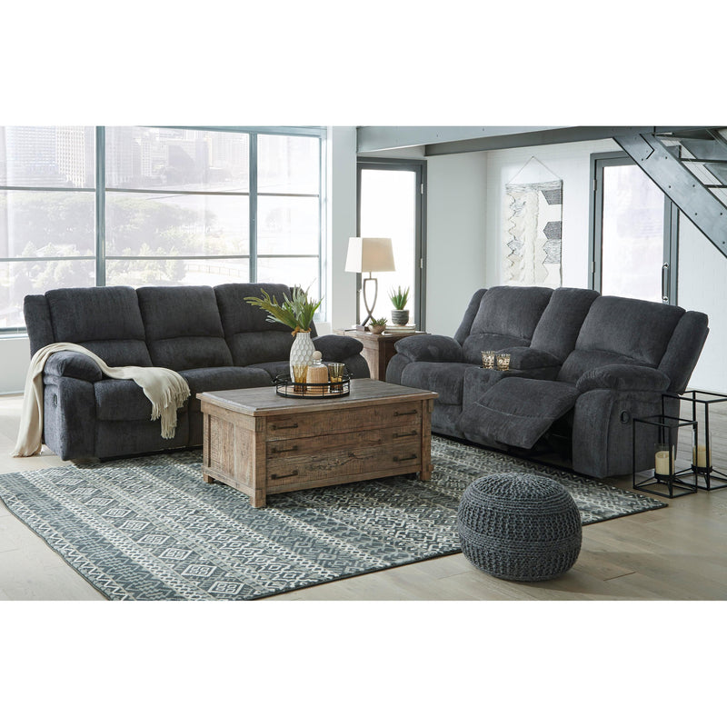 Signature Design by Ashley Draycoll 7650494C Double Reclining Loveseat with Console IMAGE 11