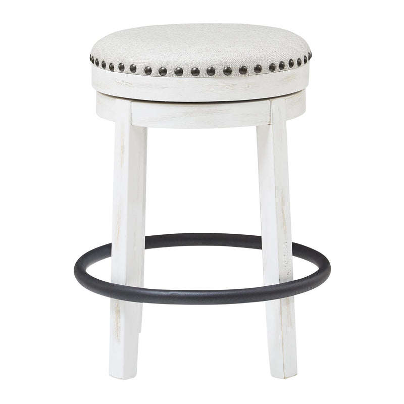 Signature Design by Ashley Valebeck D546-324 Upholstered Swivel Stool IMAGE 2