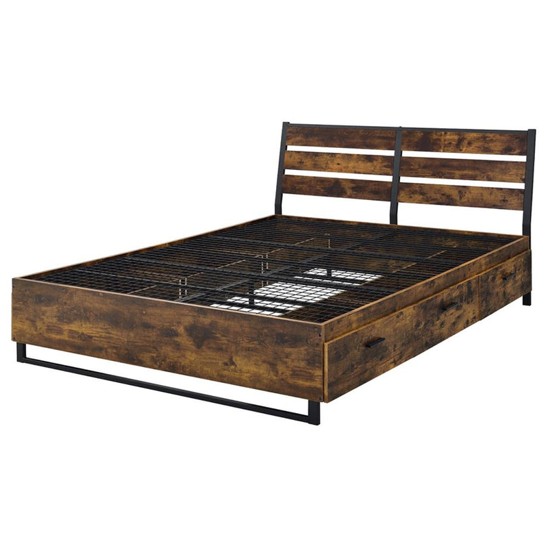 Calgary Furniture Emporium Juvanth Queen Panel Bed with Storage 24260Q IMAGE 2